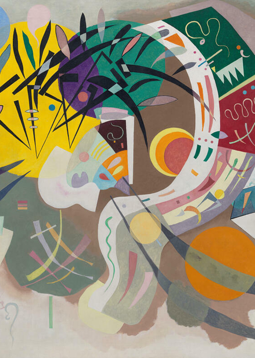 Vasily Kandinsky, Dominant Curve (Courbe dominante), 1936