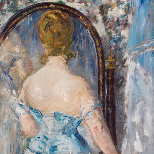 Edouard Manet, Before the Mirror (Devant la glace), 1876