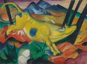 Franz Marc - Yellow Cow (Gelbe Kuh), 1911