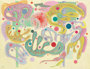 Vasily Kandinsky - Capricious Forms (Formes capricieuses), 1937