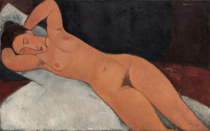Amedeo Modigliani - Nude (Nu), 1917