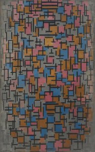 Piet Mondrian - Composition (Compositie), 1916