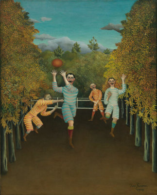 Henri Rousseau - The Football Players, 1908