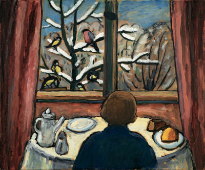 Gabriele Münter - Breakfast of the Birds, 1934